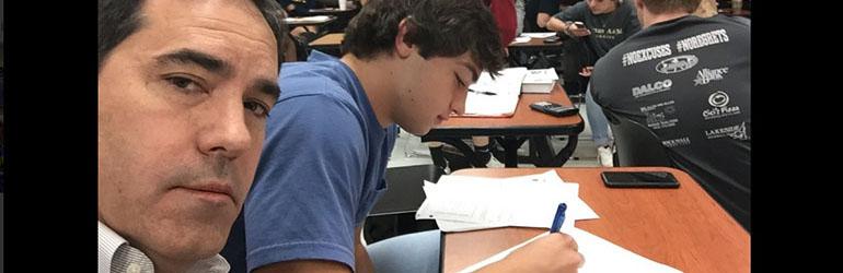 Kad ti dođe otac na nastavu